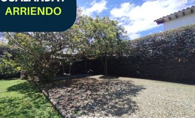 Finca en arriendo- Rionegro- Gualanday