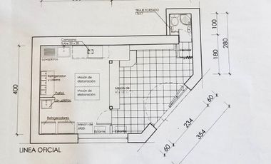 VENTA DERECHO DE LLAVES  EN BARRIO ITALIA PROVIDENCIA