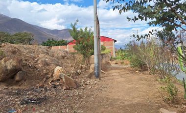 venta de terreno en avenida en santa maria del valle huanuco