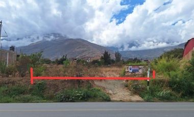 venta de terreno en avenida en santa maria del valle huanuco