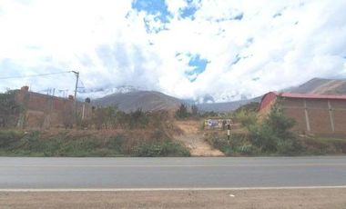 venta de terreno en avenida en santa maria del valle huanuco