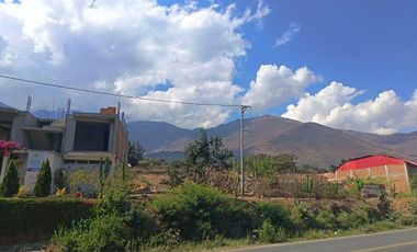 venta de terreno en avenida en santa maria del valle huanuco