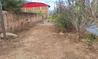 venta de terreno en avenida en santa maria del valle huanuco