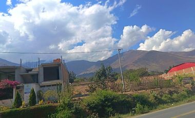 venta de terreno en avenida en santa maria del valle huanuco