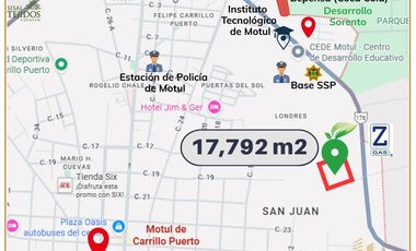 OPORTUNIDAD DE INVERSIÓN EN YUCATÁN – TERRENO DE 17,792 m² A MINUTOS DEL PERIFÉR