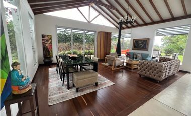 Casa campestre en unidad cerrada