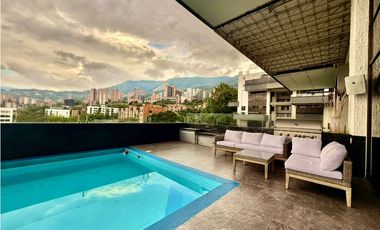 Penthouse Amoblado en Arriendo en El Poblado