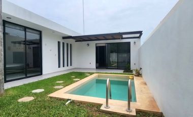 RENTA CASA AMUEBLADA EN CONKAL   RES. KANAN