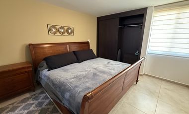 Puerta Real departamento AMUEBLADO Planta Baja cerca de planta Toyota