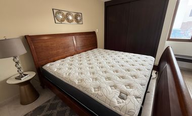 Puerta Real departamento AMUEBLADO Planta Baja cerca de planta Toyota