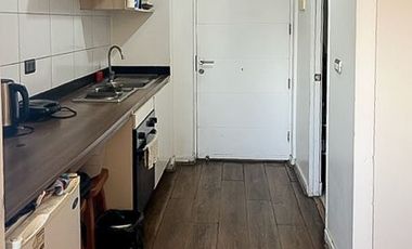 Departamento En Venta Tipo Estudio. Metro Santa Ana.