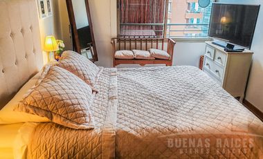 Departamento en arriendo c/ estacionamiento en Metro Manquehue - Apumanque