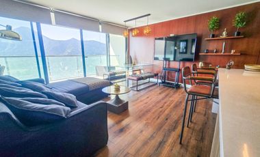 Amoblado 2 Dor. 2 Bñ. 1 Est. Moderno y disponible. Parque Arauco