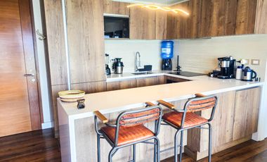 Amoblado 2 Dor. 2 Bñ. 1 Est. Moderno y disponible. Parque Arauco