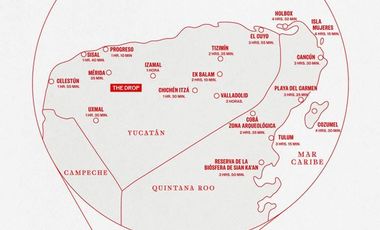 The Drop Terrenos en venta Cuzamá Mérida Yucatán