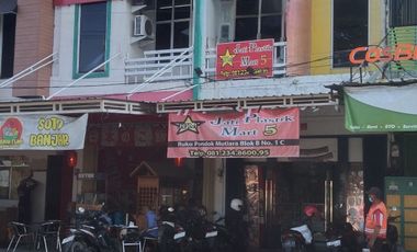 Ruko strategies 3 lantai, parkiran luas, depan acces toll, sda