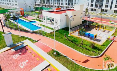 Departamento en VENTA, 2 Recámaras (NIVEL 3) - Clusters privados y Casa Club con ALBERCA - NUEVO -