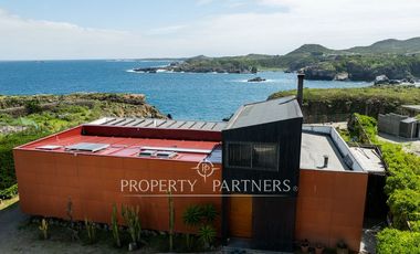 ¡Vive frente al mar con vista a acantilados escoceses en los Vilos, Región de Coquimbo!