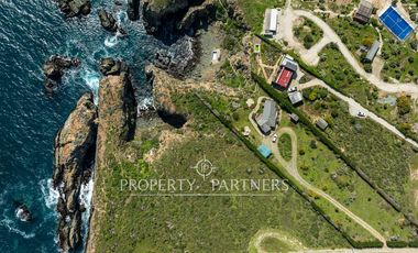 ¡Vive frente al mar con vista a acantilados escoceses en los Vilos, Región de Coquimbo!