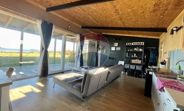 Terreno 1 hectárea Borde Desembocadura rio Maullin