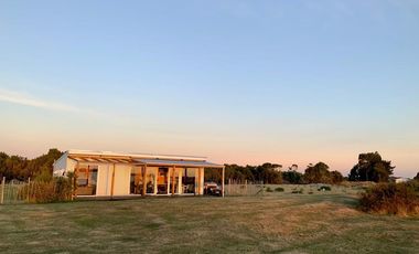 Terreno 1 hectárea Borde Desembocadura rio Maullin