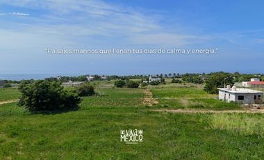 Terreno en Playa Agua Blanca, Puerto Escondido, Oaxaca