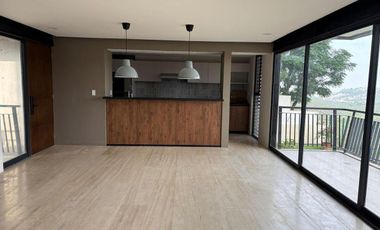 Renta de Departamento nuevo con vista única y privacidad total