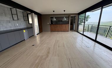 Renta de Departamento nuevo con vista única y privacidad total