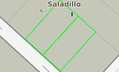 Terrenos en venta - 6.146Mts2 - Saladillo