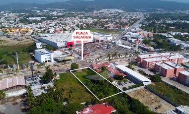 Terreno en Venta  Frente a Blvd. Miguel de la Madrid, Salagua, Manzanillo