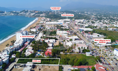 Terreno en Venta en Salagua, Manzanillo a 215 mts de la Playa