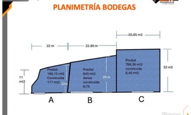ARRIENDO BODEGA DE 1.597 M2 - MATATIGRES