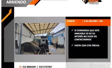 ARRIENDO BODEGA DE 1.597 M2 - MATATIGRES