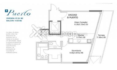 Excelente 2 Amb en Torre Premiun Puerto de Olivos