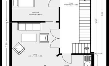 VENTA PH 4 AMBIENTES CON PATIO Y TERRAZA PROPIA