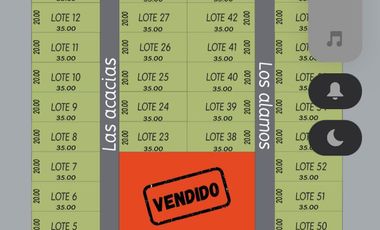 Terreno en Barrio Santa Rosa