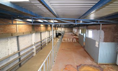 Salida a Salamanca: Amplia bodega con oficinas y estacionamiento.