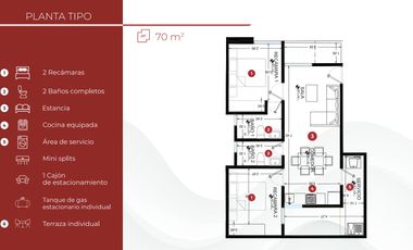 Departamento en preventa en Calle Alacio Perez