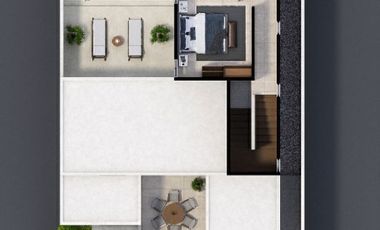 Residencia de lujo con 3 recámaras y alberca en Privada de Cholul