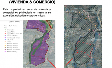 Gran terreno para desarrollo Inmobiliario, lotes campestres, La Vega