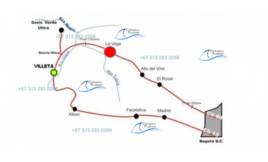 Gran terreno para desarrollo Inmobiliario, lotes campestres, La Vega