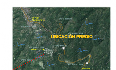 Gran terreno para desarrollo Inmobiliario, lotes campestres, La Vega