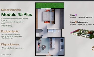 Departamento en Venta en  Diaz Orda, Mérida JL 25-85.