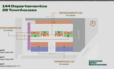 Departamento en Venta en  Diaz Orda, Mérida JL 25-85.