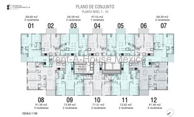 Departamento en Venta en Tlalnepantla de Baz, San Lorenzo AM. 26-126