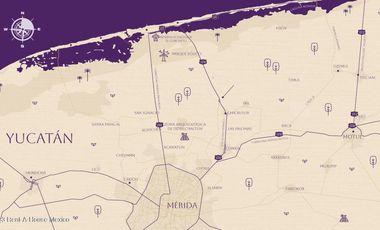 Terreno en Venta en Chicxulub Pueblo , Yucatan JL 25-644.