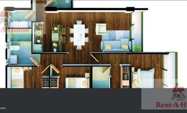 Departamento en  Venta en Hacienda del Parque, Cuautitlan Izcalli JL 23-548.