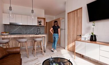 Moderno Estudio de 1 Recámara a Pasos de Av. Colegios – ¡Gran Oportunidad!