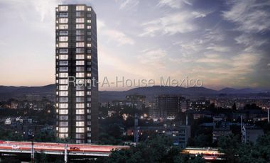 Departamento (proyecto)  en  Venta Alvaro Obregón - Alpes 25-1290JAS