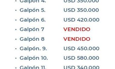 Depósitos en Alquiler y Venta en Parque Industrial Tigre
